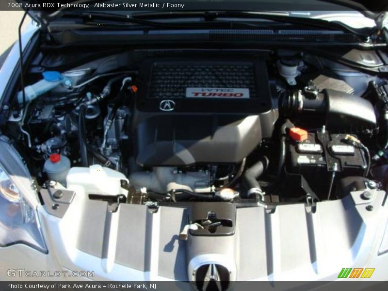 Alabaster Silver Metallic / Ebony 2008 Acura RDX Technology