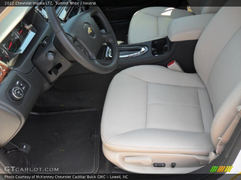  2012 Impala LTZ Neutral Interior