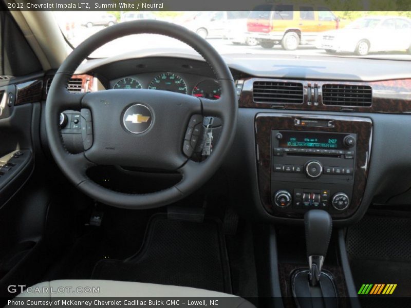 Dashboard of 2012 Impala LTZ