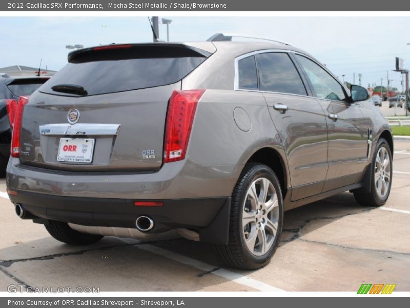 Mocha Steel Metallic / Shale/Brownstone 2012 Cadillac SRX Performance