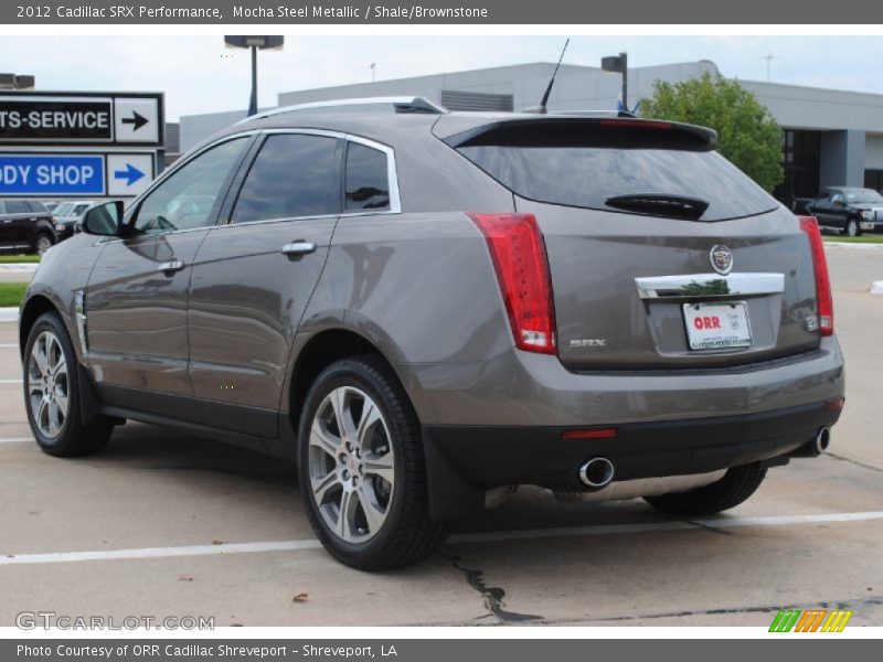 Mocha Steel Metallic / Shale/Brownstone 2012 Cadillac SRX Performance