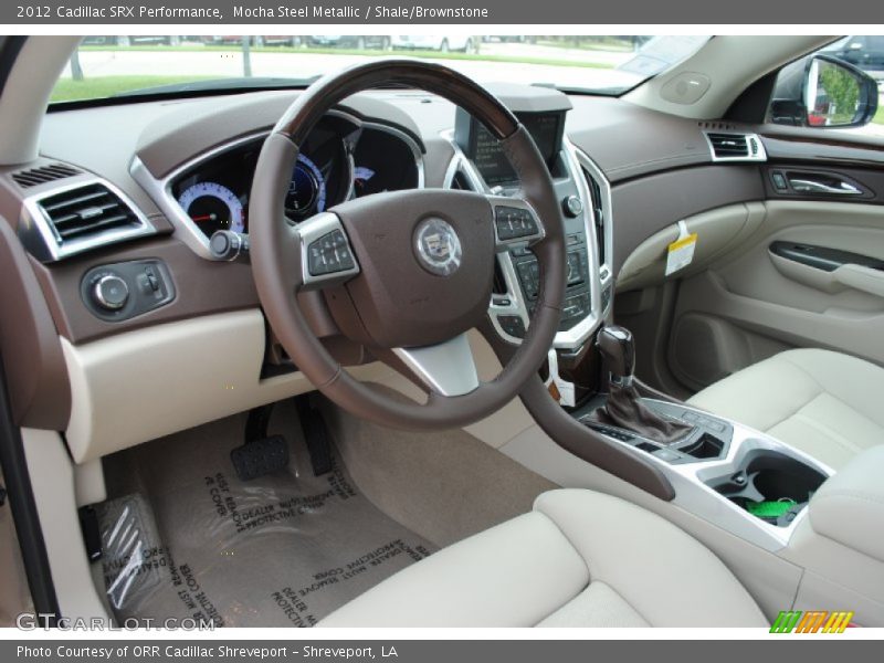 Shale/Brownstone Interior - 2012 SRX Performance 