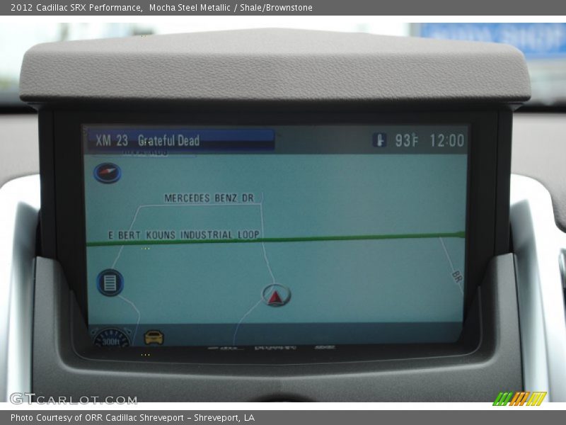 Mocha Steel Metallic / Shale/Brownstone 2012 Cadillac SRX Performance