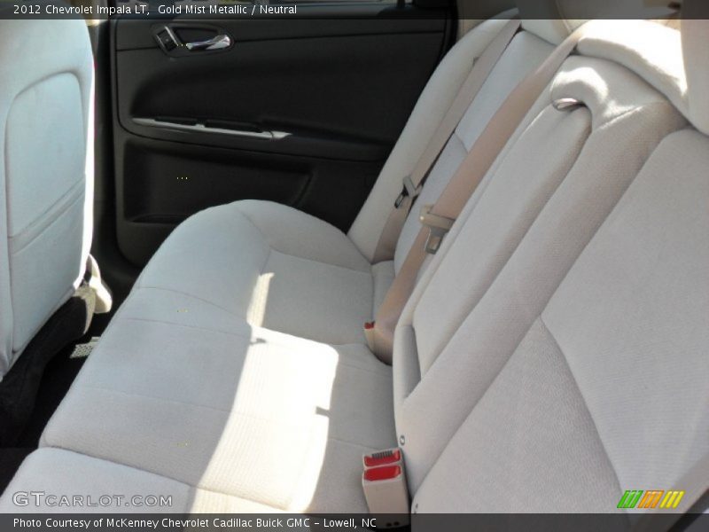 Gold Mist Metallic / Neutral 2012 Chevrolet Impala LT