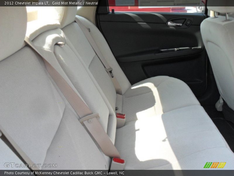 Gold Mist Metallic / Neutral 2012 Chevrolet Impala LT