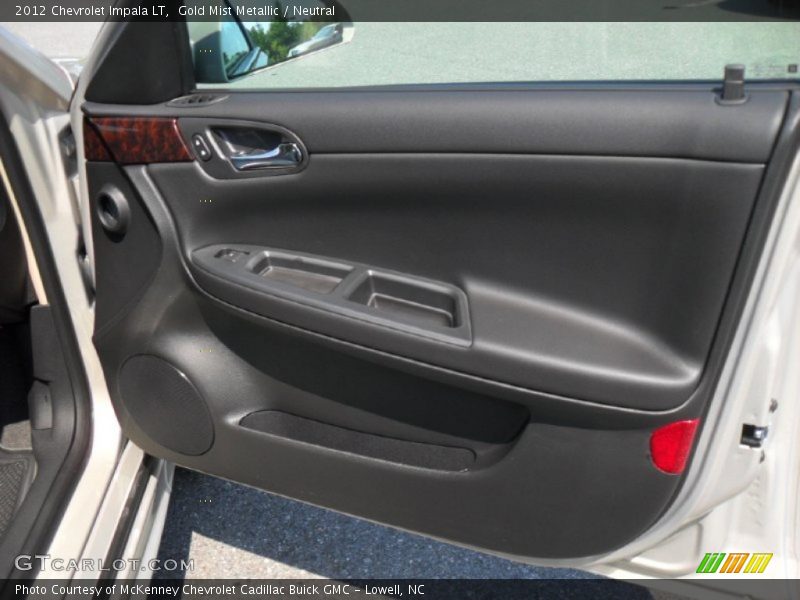 Gold Mist Metallic / Neutral 2012 Chevrolet Impala LT