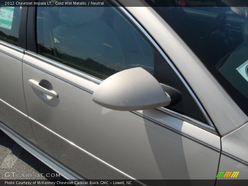 Gold Mist Metallic / Neutral 2012 Chevrolet Impala LT