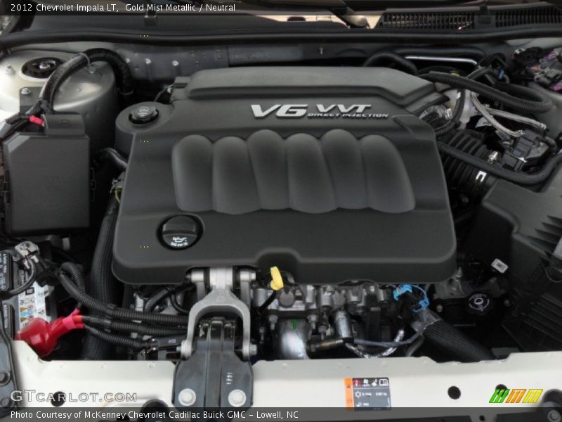 Gold Mist Metallic / Neutral 2012 Chevrolet Impala LT