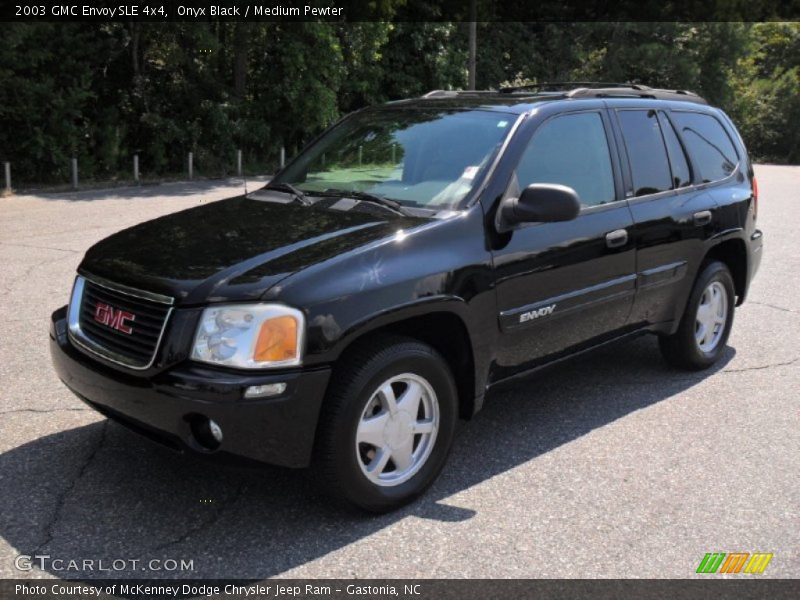 Onyx Black / Medium Pewter 2003 GMC Envoy SLE 4x4