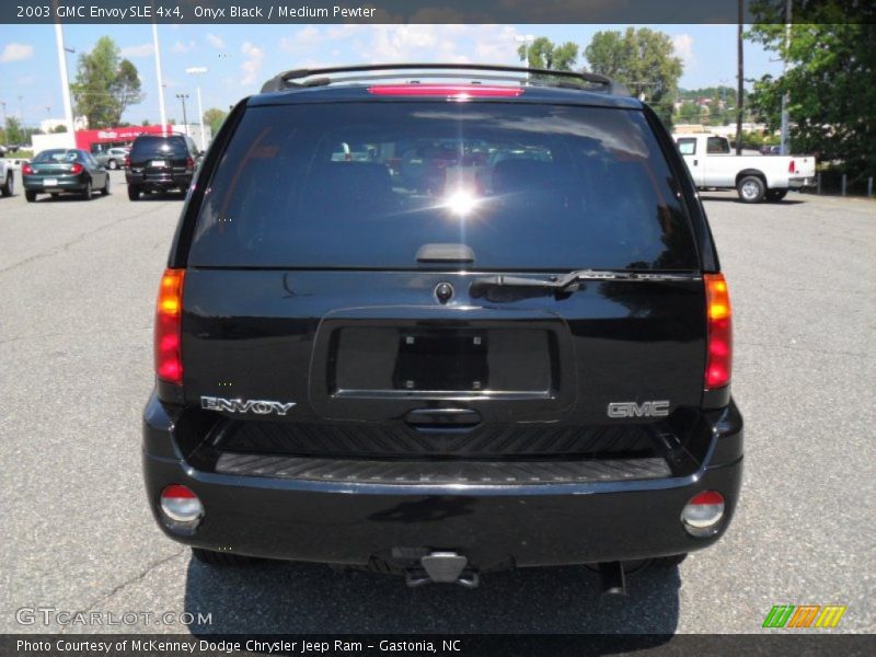 Onyx Black / Medium Pewter 2003 GMC Envoy SLE 4x4