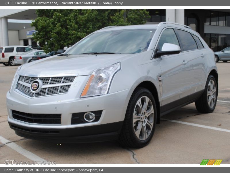 Front 3/4 View of 2012 SRX Performance