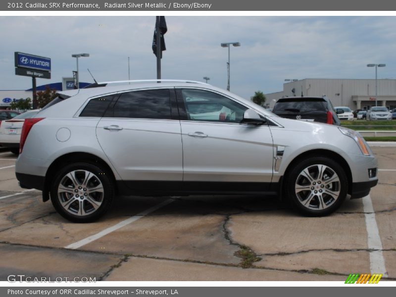 2012 SRX Performance Radiant Silver Metallic