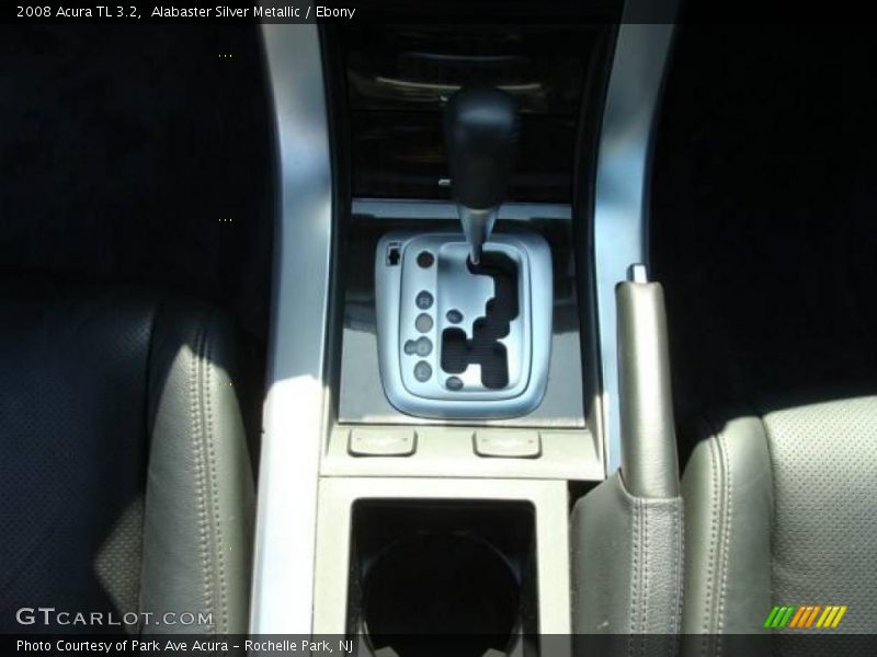 Alabaster Silver Metallic / Ebony 2008 Acura TL 3.2
