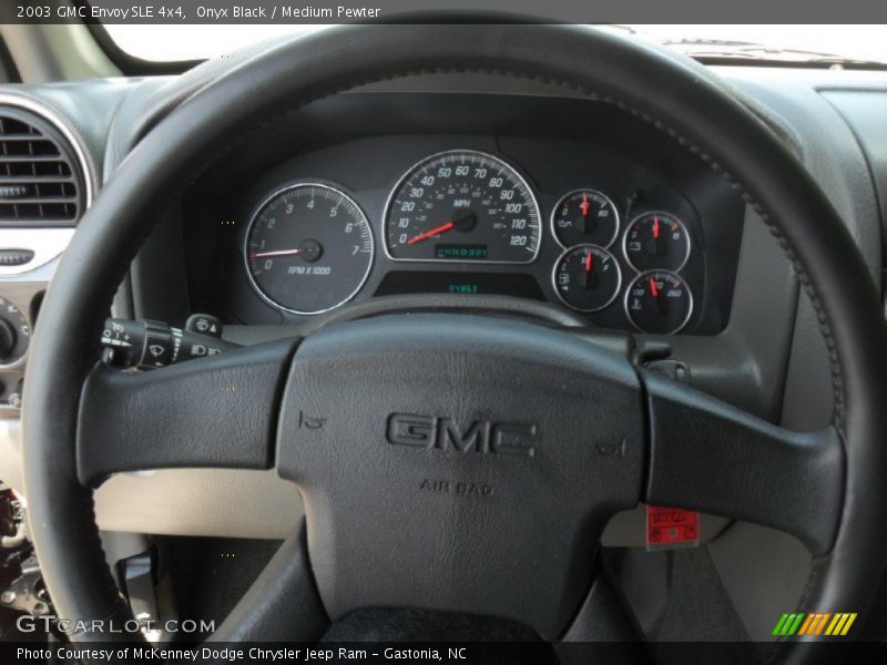 Onyx Black / Medium Pewter 2003 GMC Envoy SLE 4x4