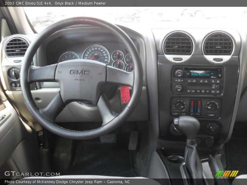 Onyx Black / Medium Pewter 2003 GMC Envoy SLE 4x4