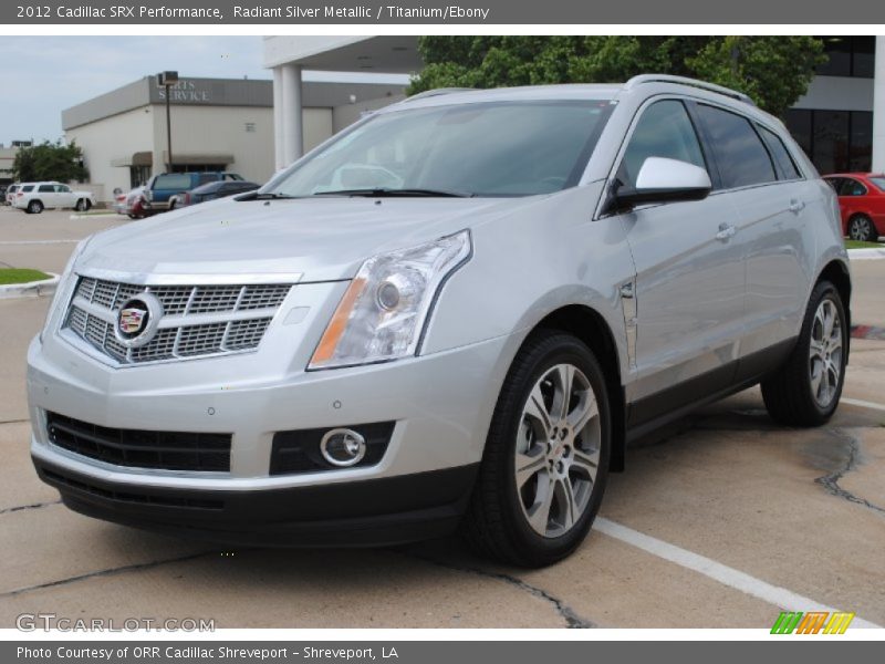 Front 3/4 View of 2012 SRX Performance