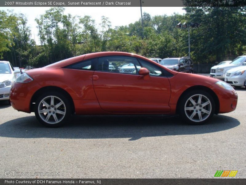 Sunset Pearlescent / Dark Charcoal 2007 Mitsubishi Eclipse SE Coupe