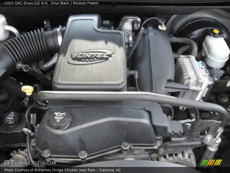 Onyx Black / Medium Pewter 2003 GMC Envoy SLE 4x4
