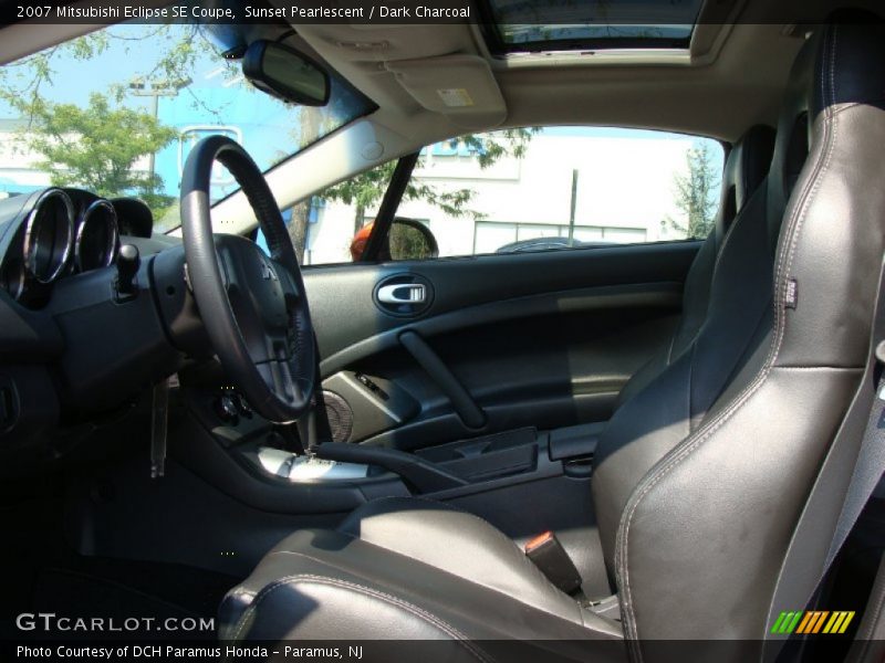 Sunset Pearlescent / Dark Charcoal 2007 Mitsubishi Eclipse SE Coupe