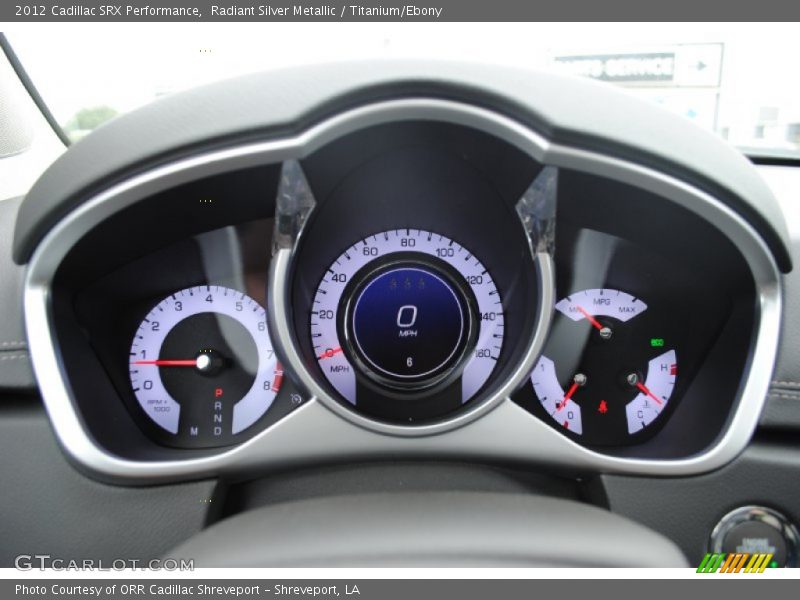  2012 SRX Performance Performance Gauges