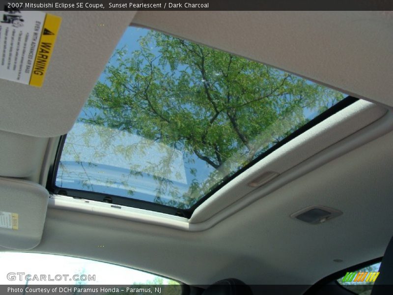 Sunset Pearlescent / Dark Charcoal 2007 Mitsubishi Eclipse SE Coupe