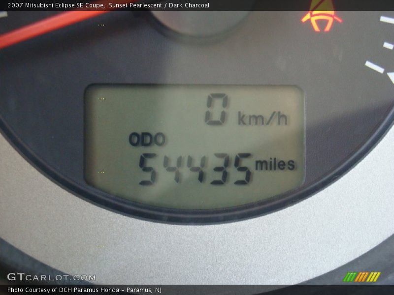 Sunset Pearlescent / Dark Charcoal 2007 Mitsubishi Eclipse SE Coupe