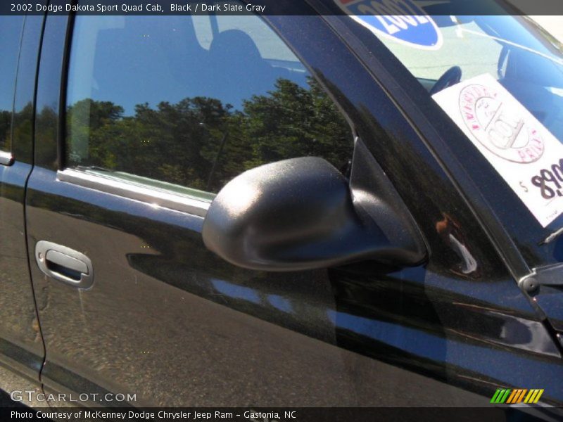 Black / Dark Slate Gray 2002 Dodge Dakota Sport Quad Cab