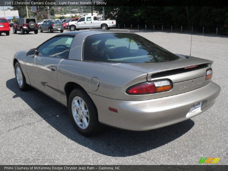  2001 Camaro Coupe Light Pewter Metallic