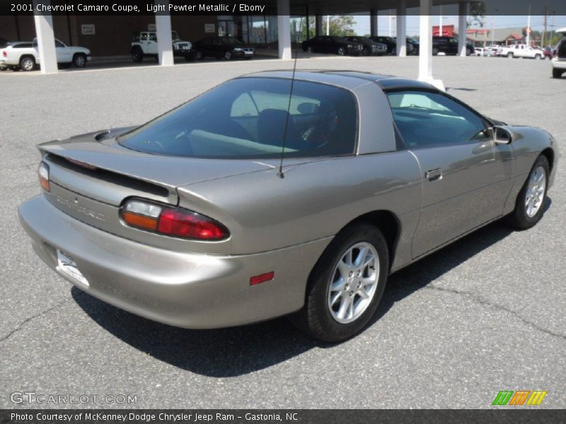 Light Pewter Metallic / Ebony 2001 Chevrolet Camaro Coupe