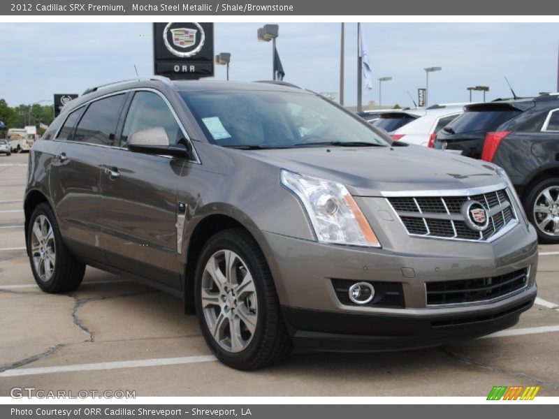 Mocha Steel Metallic / Shale/Brownstone 2012 Cadillac SRX Premium