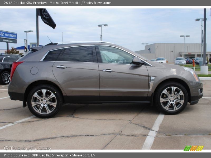 Mocha Steel Metallic / Shale/Brownstone 2012 Cadillac SRX Premium