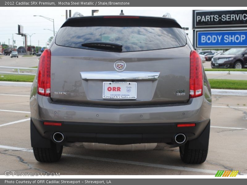 Mocha Steel Metallic / Shale/Brownstone 2012 Cadillac SRX Premium
