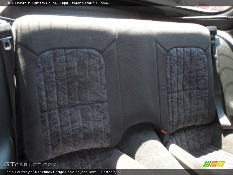  2001 Camaro Coupe Ebony Interior