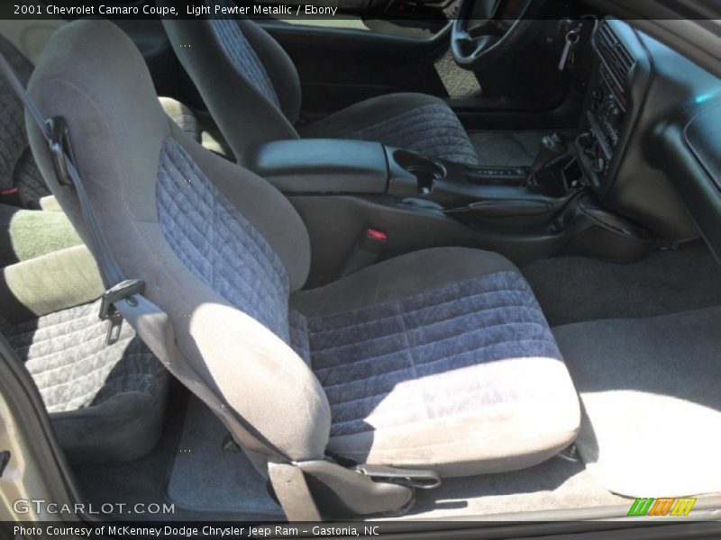 Light Pewter Metallic / Ebony 2001 Chevrolet Camaro Coupe