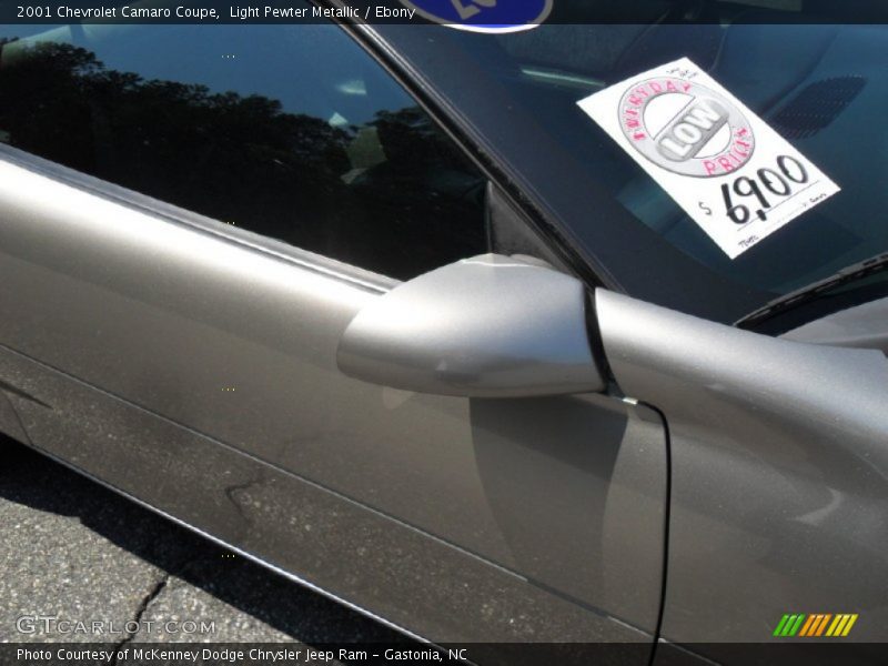 Light Pewter Metallic / Ebony 2001 Chevrolet Camaro Coupe