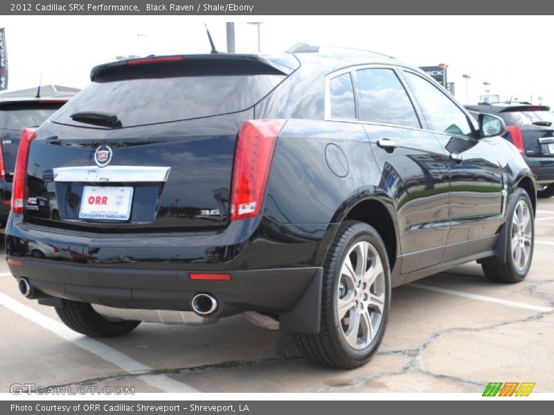 Black Raven / Shale/Ebony 2012 Cadillac SRX Performance