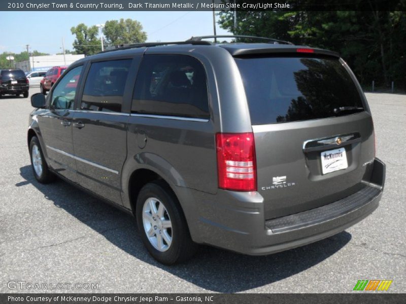 Dark Titanium Metallic / Medium Slate Gray/Light Shale 2010 Chrysler Town & Country Touring