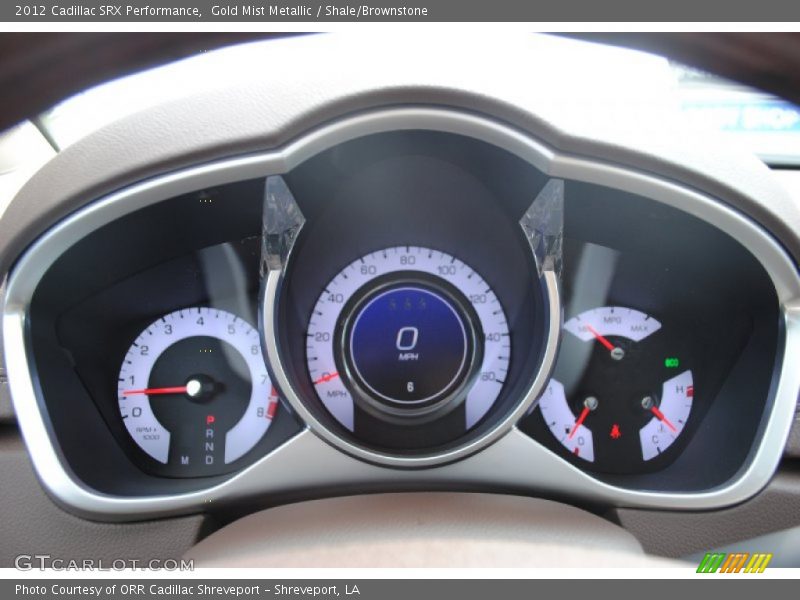  2012 SRX Performance Performance Gauges