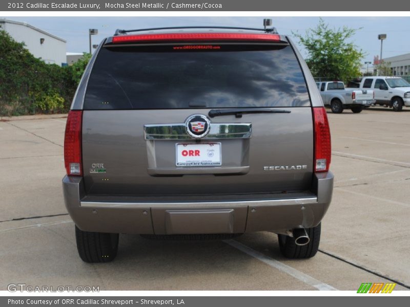 Mocha Steel Metallic / Cashmere/Cocoa 2012 Cadillac Escalade Luxury