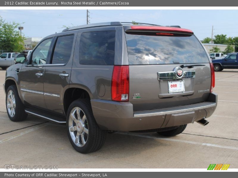 Mocha Steel Metallic / Cashmere/Cocoa 2012 Cadillac Escalade Luxury