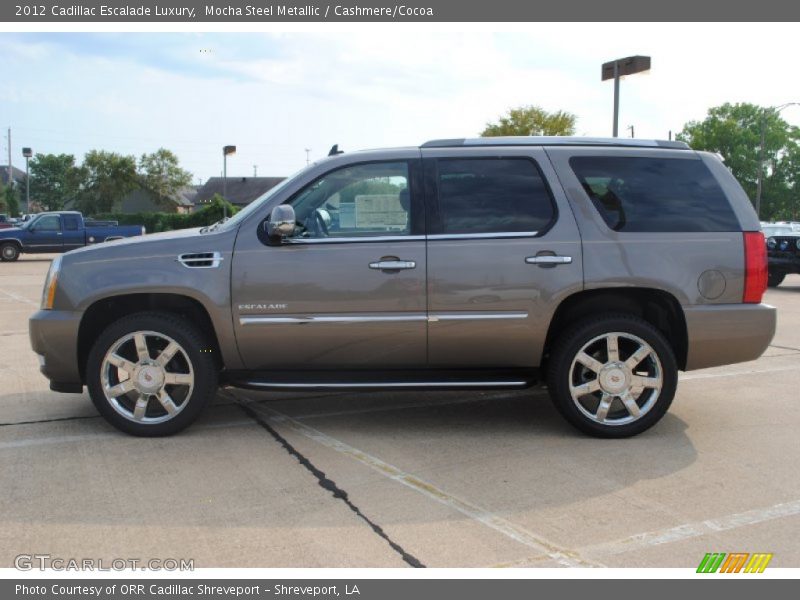 Mocha Steel Metallic / Cashmere/Cocoa 2012 Cadillac Escalade Luxury