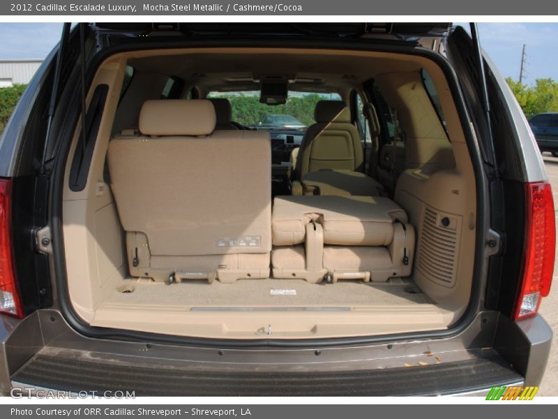 Mocha Steel Metallic / Cashmere/Cocoa 2012 Cadillac Escalade Luxury