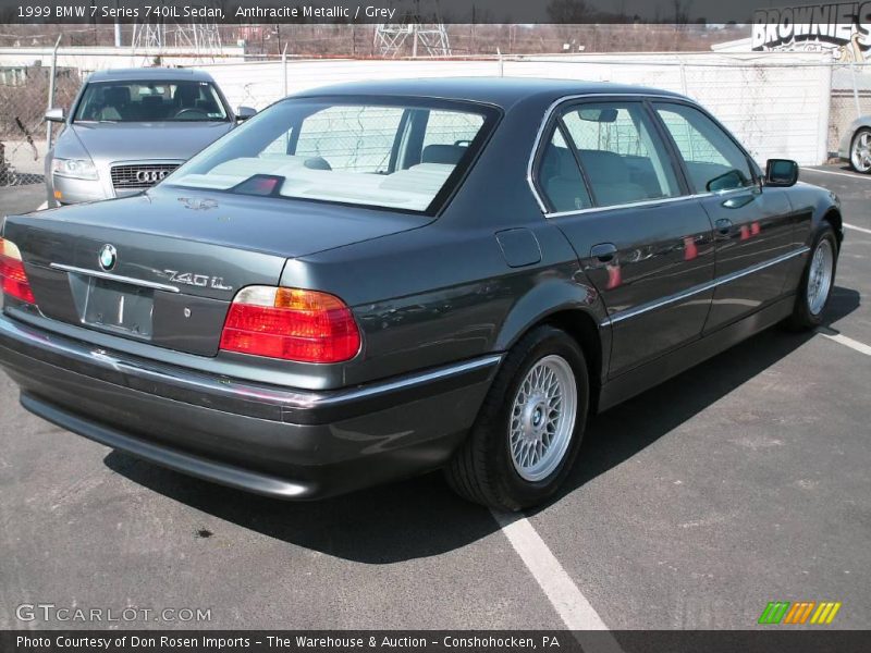 Anthracite Metallic / Grey 1999 BMW 7 Series 740iL Sedan