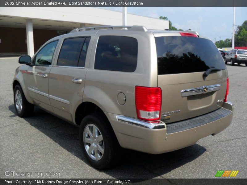  2009 Aspen Limited 4x4 Light Sandstone Metallic