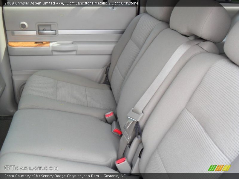 Light Sandstone Metallic / Light Graystone 2009 Chrysler Aspen Limited 4x4
