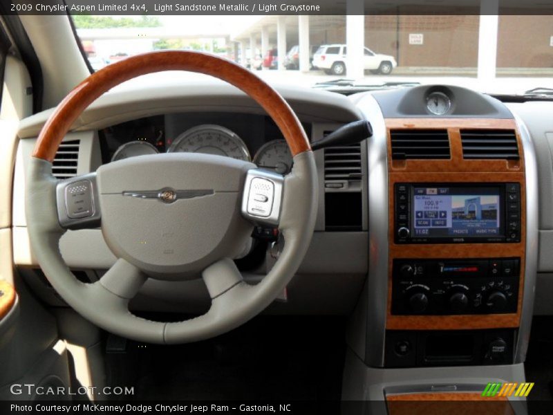 Dashboard of 2009 Aspen Limited 4x4