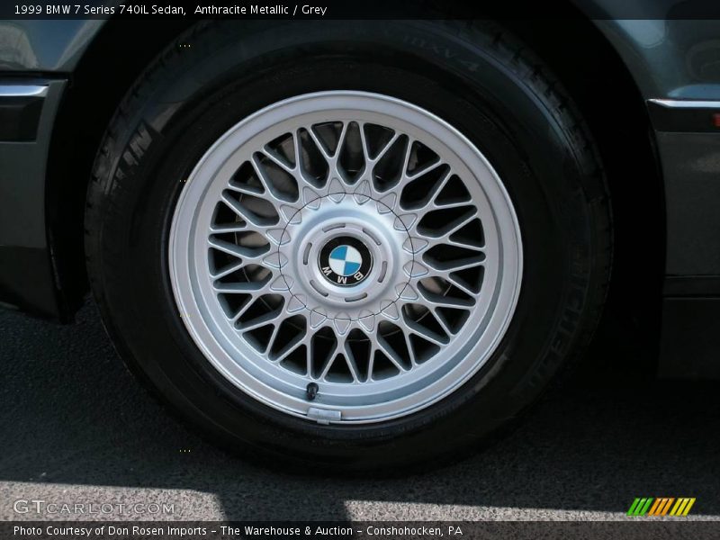 Anthracite Metallic / Grey 1999 BMW 7 Series 740iL Sedan