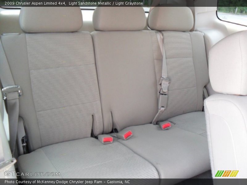  2009 Aspen Limited 4x4 Light Graystone Interior
