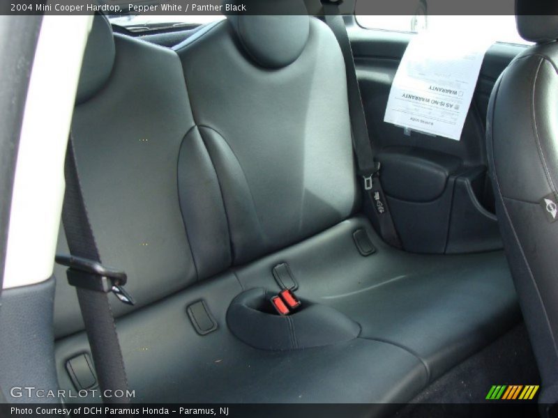 Pepper White / Panther Black 2004 Mini Cooper Hardtop