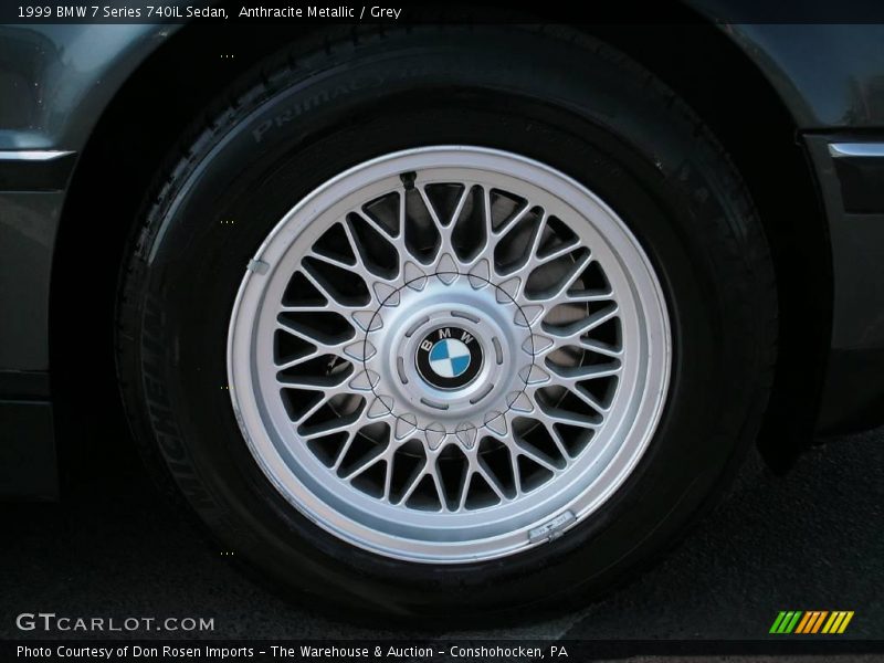 Anthracite Metallic / Grey 1999 BMW 7 Series 740iL Sedan